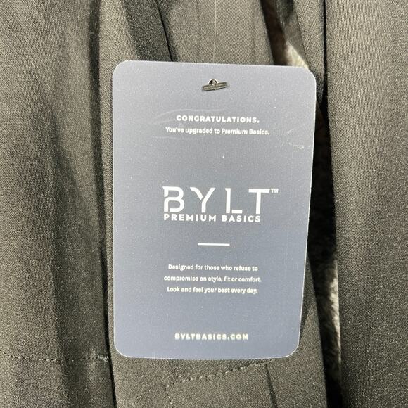 BYLT Elite Fairway Pullover Mens Large Black Golf Performance Pullover New - Picture 4 of 11